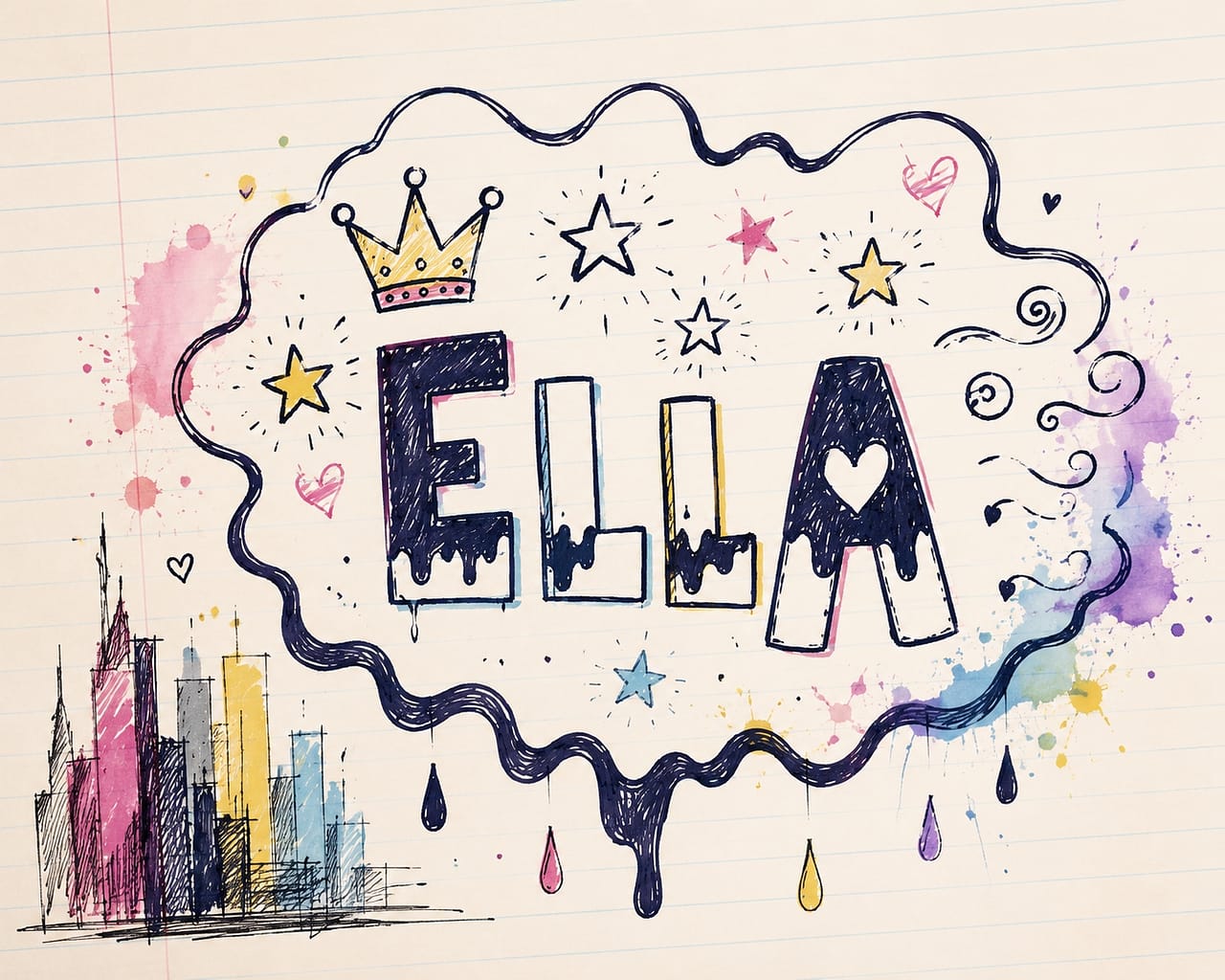 Ella dessin 2